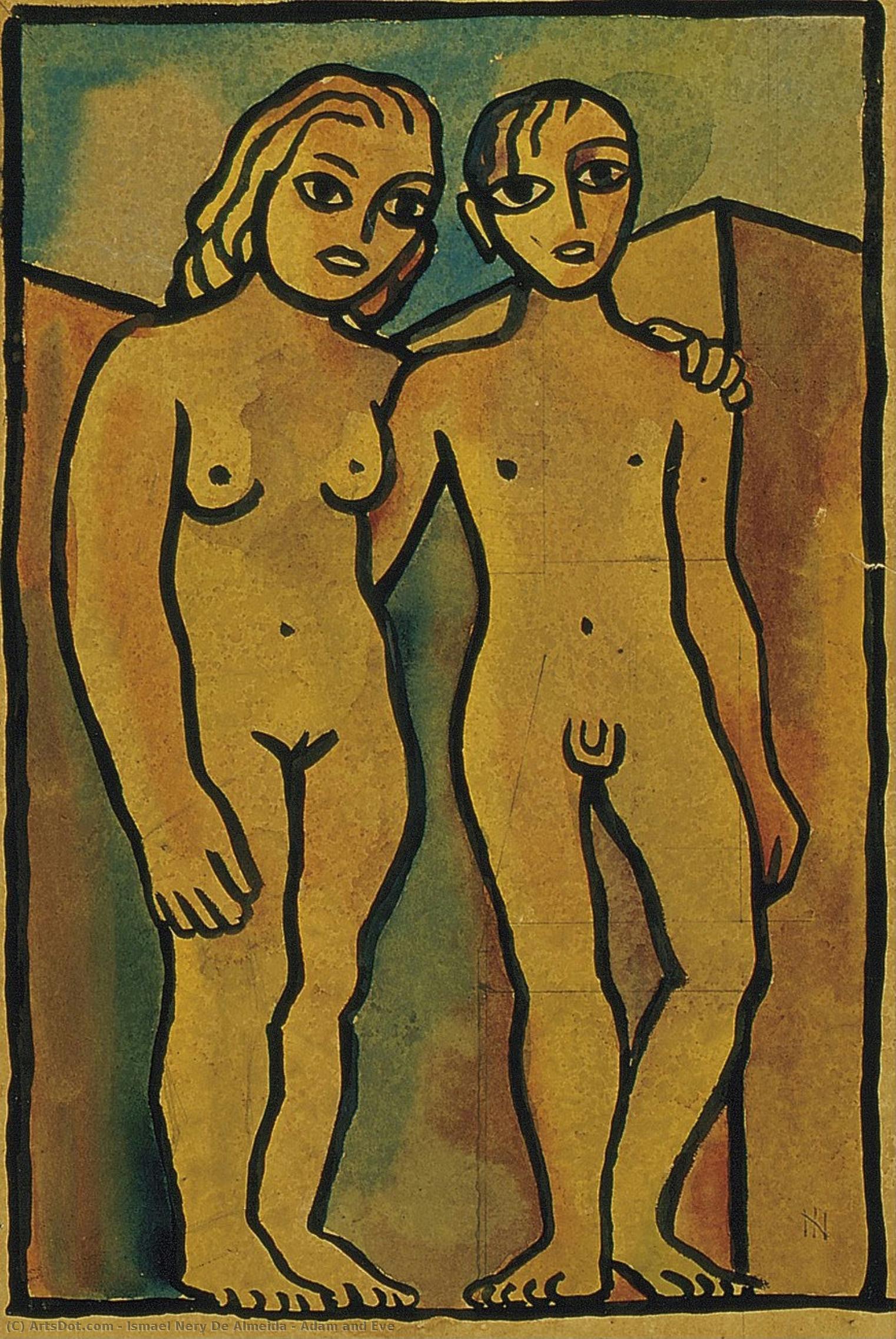 Adam And Eve — Ismael Nery De Almeida