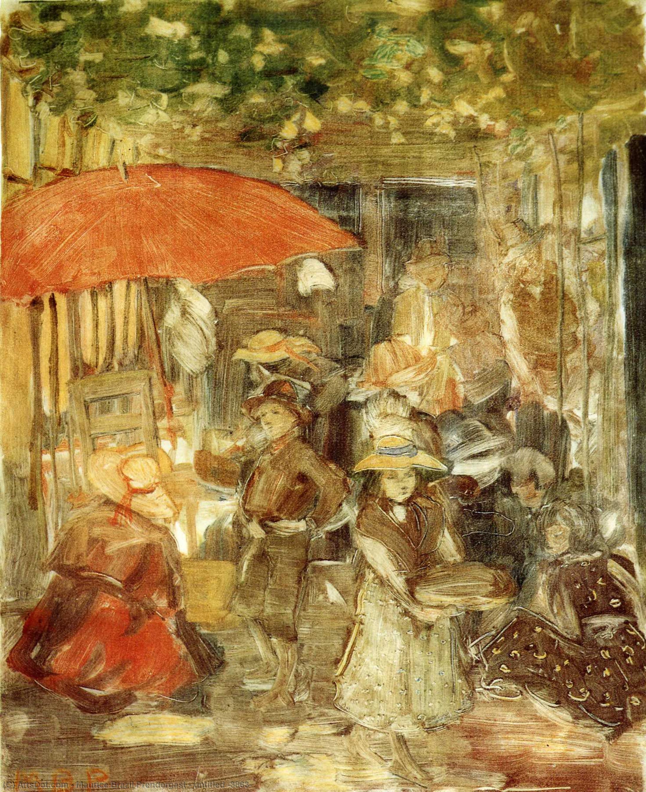 Untitled (3863) — Maurice Brazil Prendergast