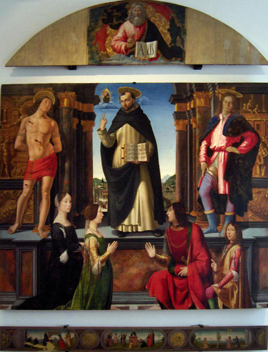 Altarpiece Of St. Vincent Ferrer — Domenico Ghirlandaio