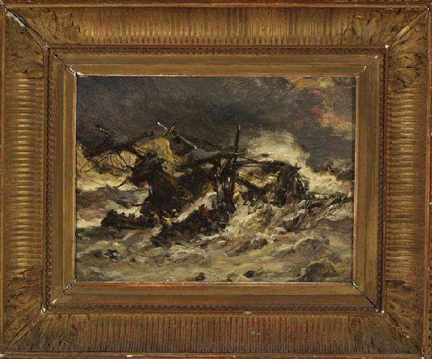 Le Naufrage — Eugène Louis Gabriel Isabey