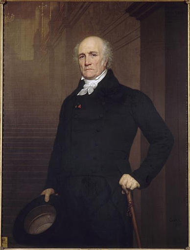 Portrait De Pierre François Léonard Fontaine, Architecte — Joseph Désiré Court
