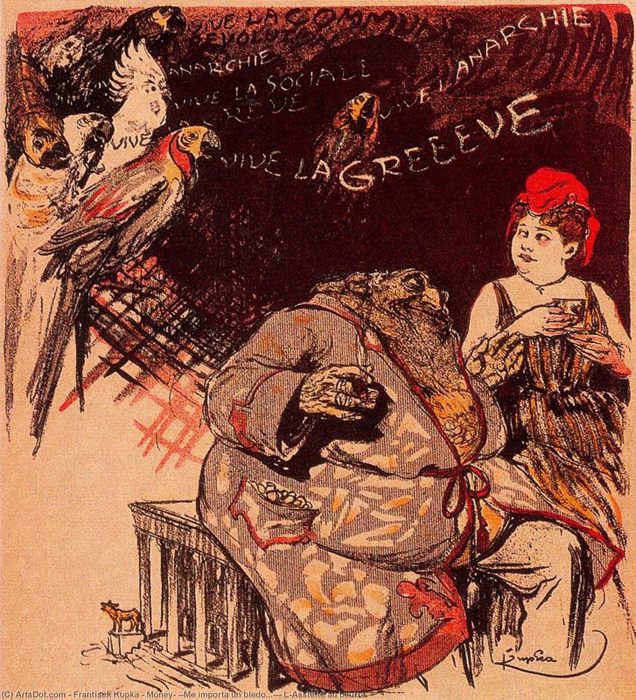 Money, ''me Importa Un Bledo...'', L'assiette Au Beurre — František Kupka