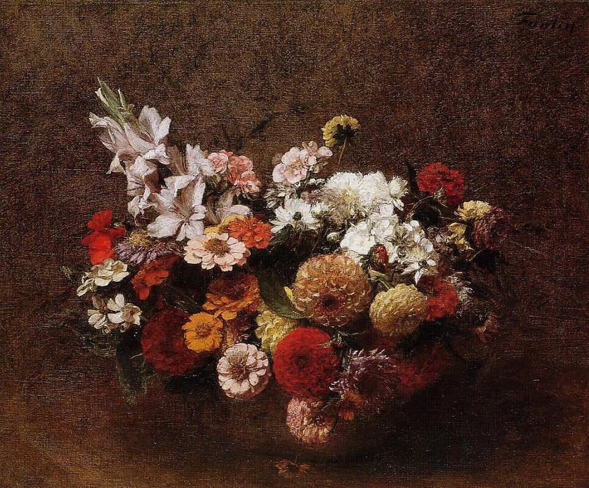 Bouquet Of Flowers — Henri Fantin-latour