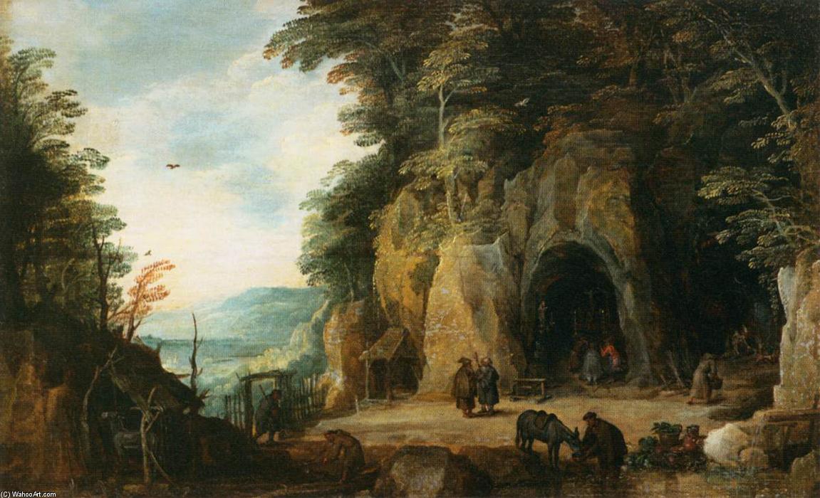 Monk's Hermitage In A Cave — Йоос Де Мёмпер