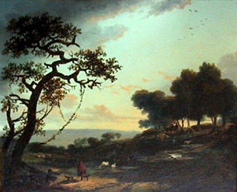Landscape With Shepherds — Nicolas-antoine Taunay
