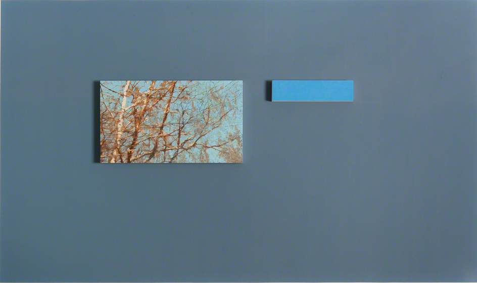 Six Landscapes (blue) (left Section) — Donald Urquhart