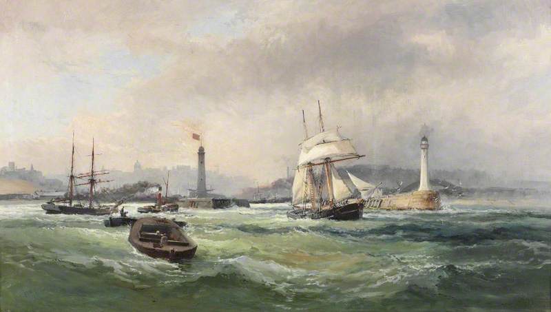 Harbour Entrance, Sunderland — Robert Ernest Roe
