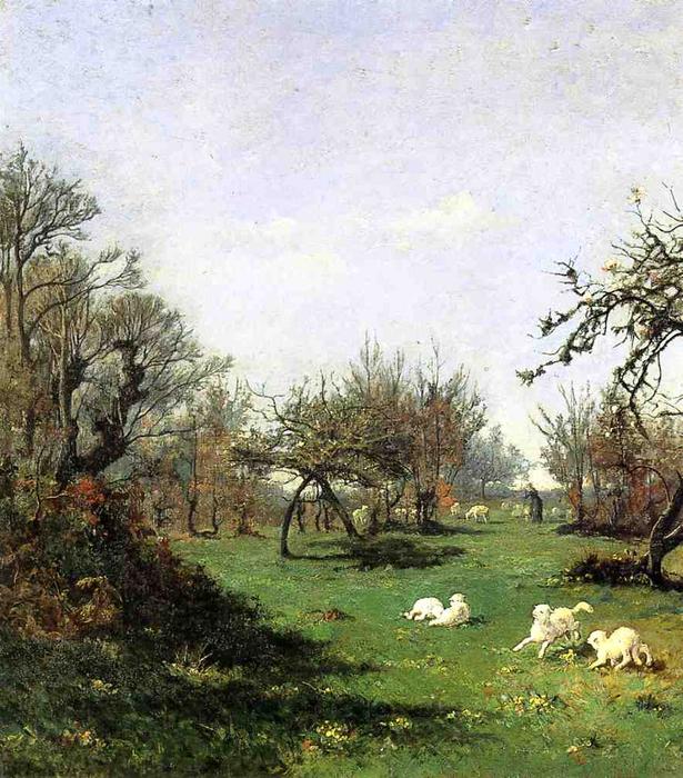 Spring In Pont Aven — William Lamb Picknell