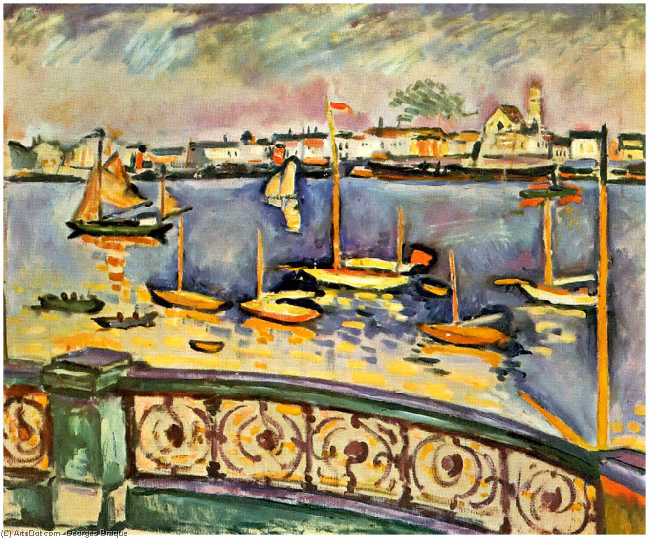 Port Of Antwerp — Georges Braque