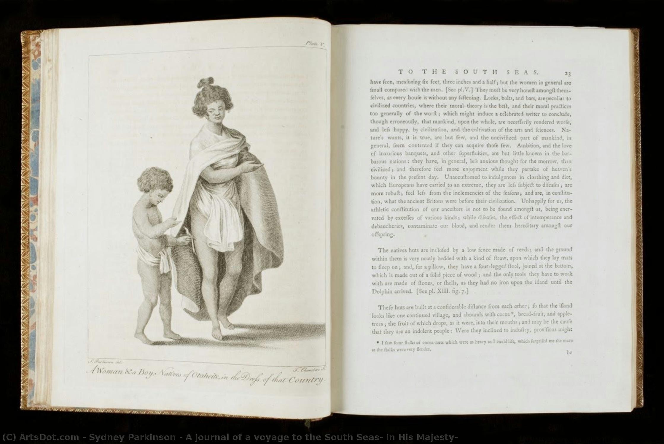 A Journal Of A Voyage To The South Seas, In His Majesty — Sydney Parkinson