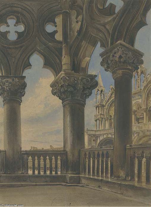 The Basilica San Marco From The Campanile — Thomas Hartley Cromek