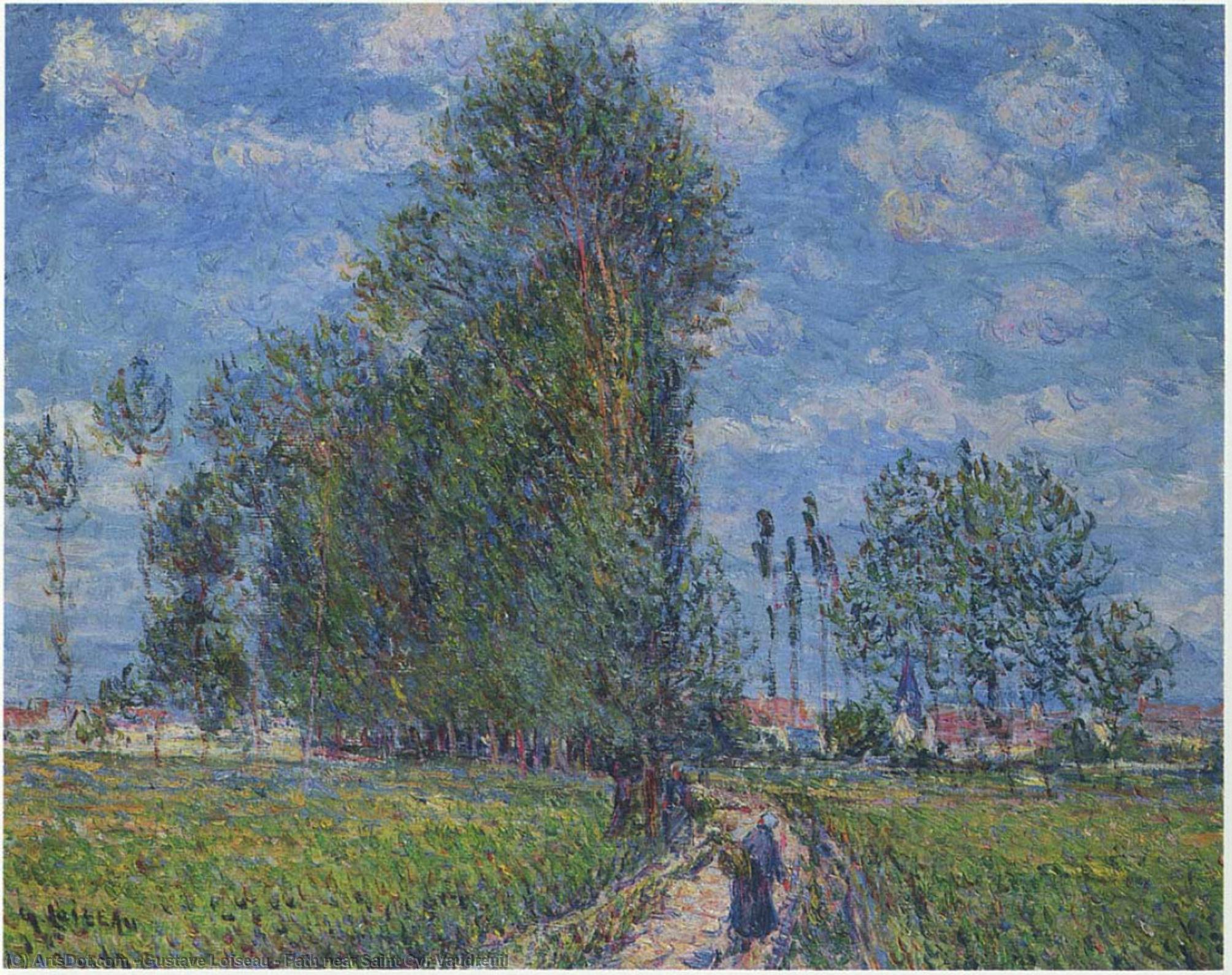 Path Near Saint Cyr Vaudreuil — Gustave Loiseau