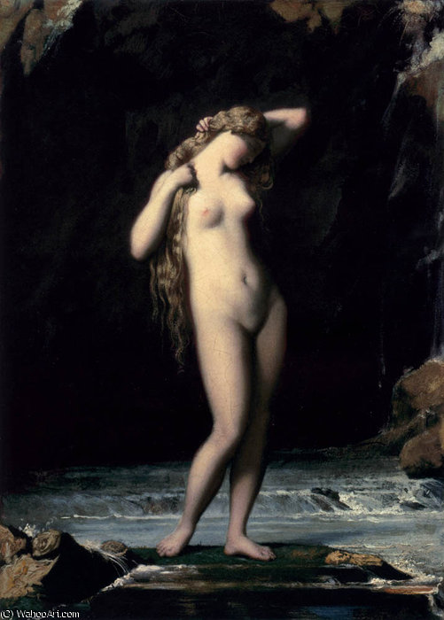 The Bather — Henri Lehmann