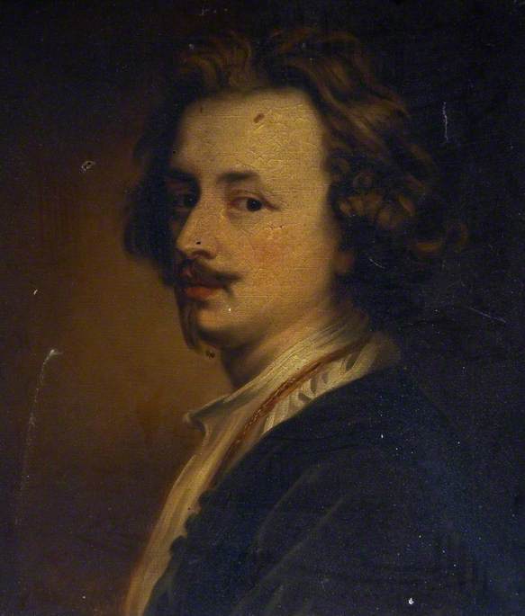 Self Portrait (copy Of Anthony Van Dyck) — Clement Burlison