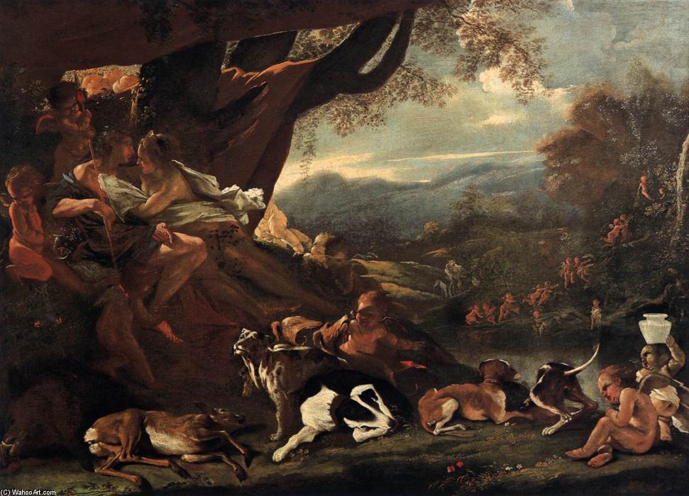 Venus And Adonis — Пьетро Теста