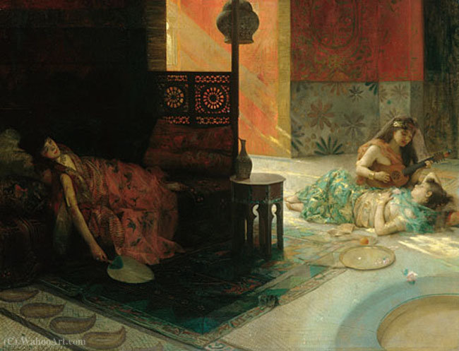 Harem Scene — Harry Siddons Mowbray