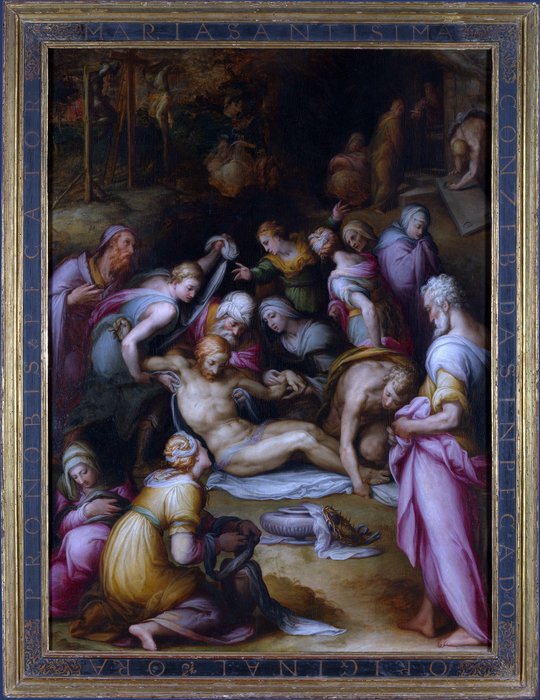 Lamentation Of The Dead Christ — Giovanni Battista Naldini