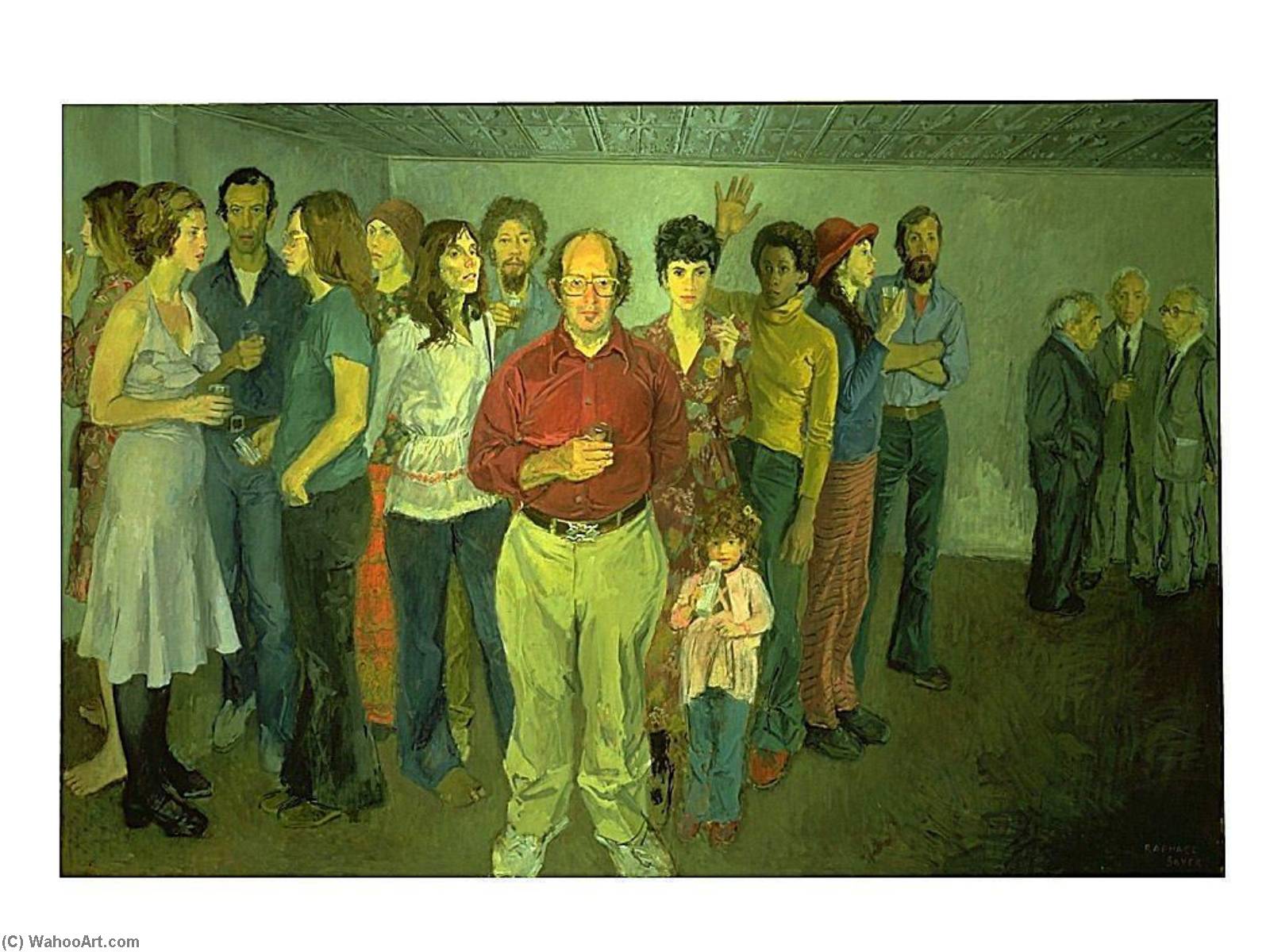 Portraits At A Party — Raphael Soyer