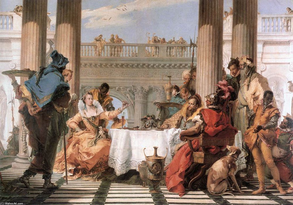 The Banquet Of Cleopatra — Giovanni Battista Fontana