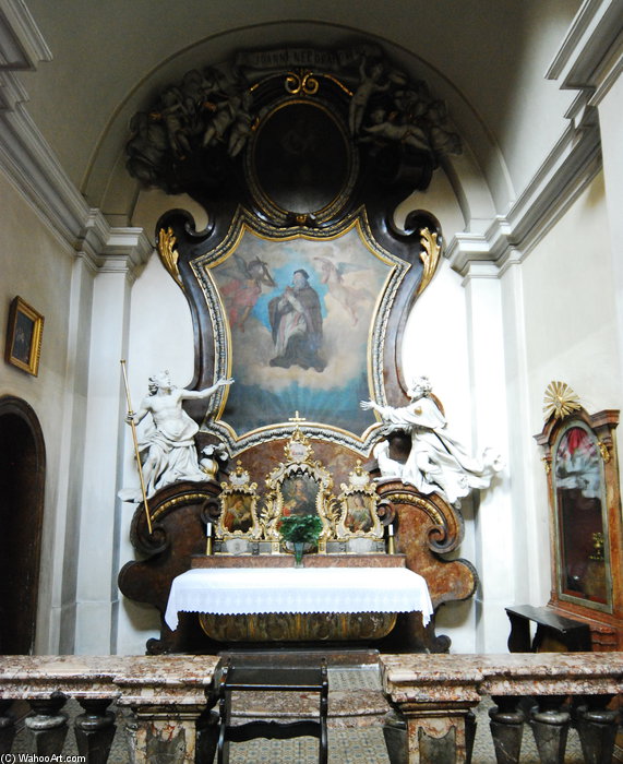Johannes Nepomuk Altar — Martino Altomonte