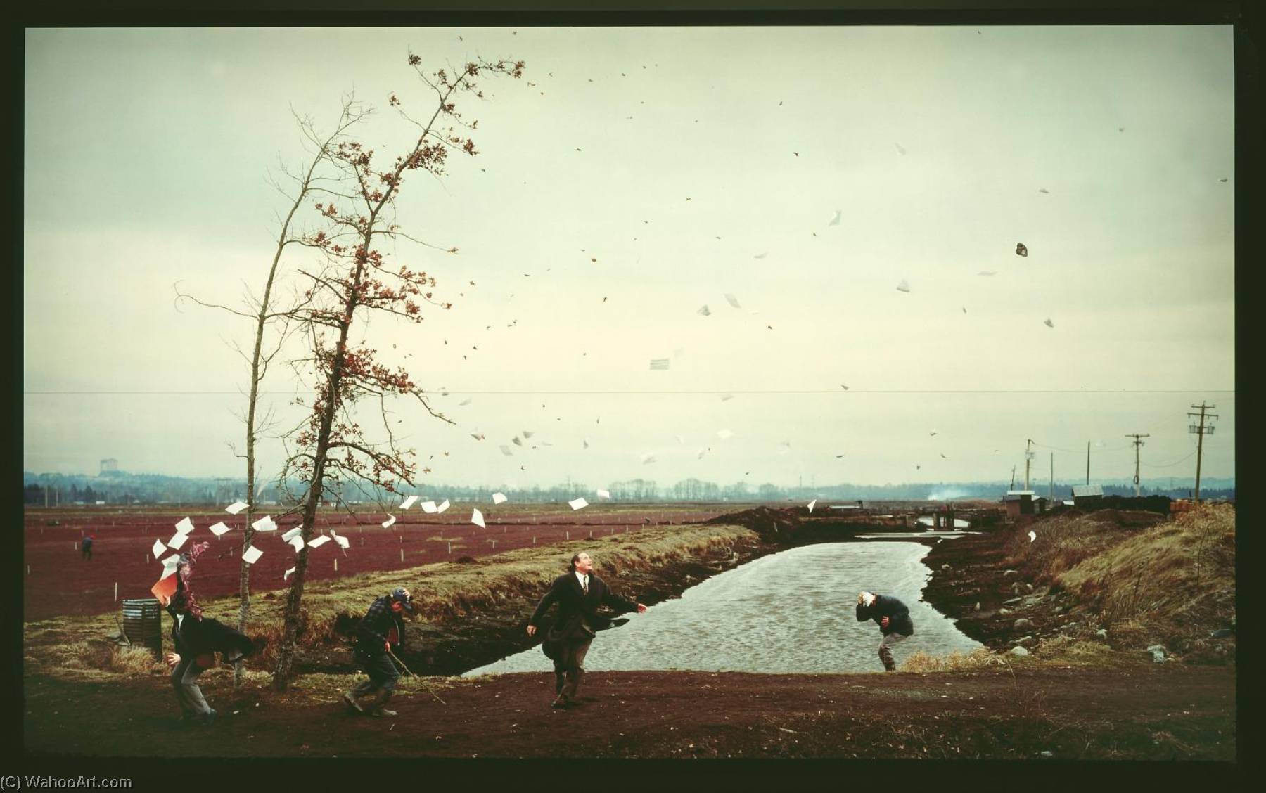A Sudden Gust Of Wind (after Hokusai) — Jeff Wall