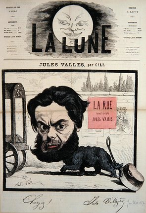 Caricature Of Jules Valles — André Gill
