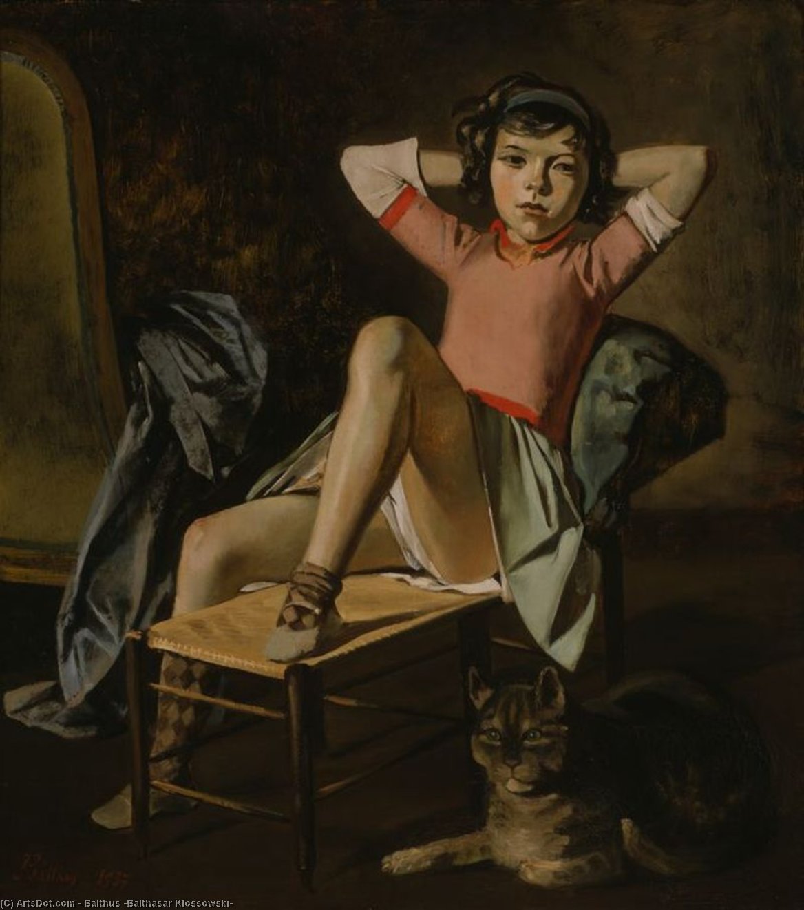 Girl With Cat — Балтас