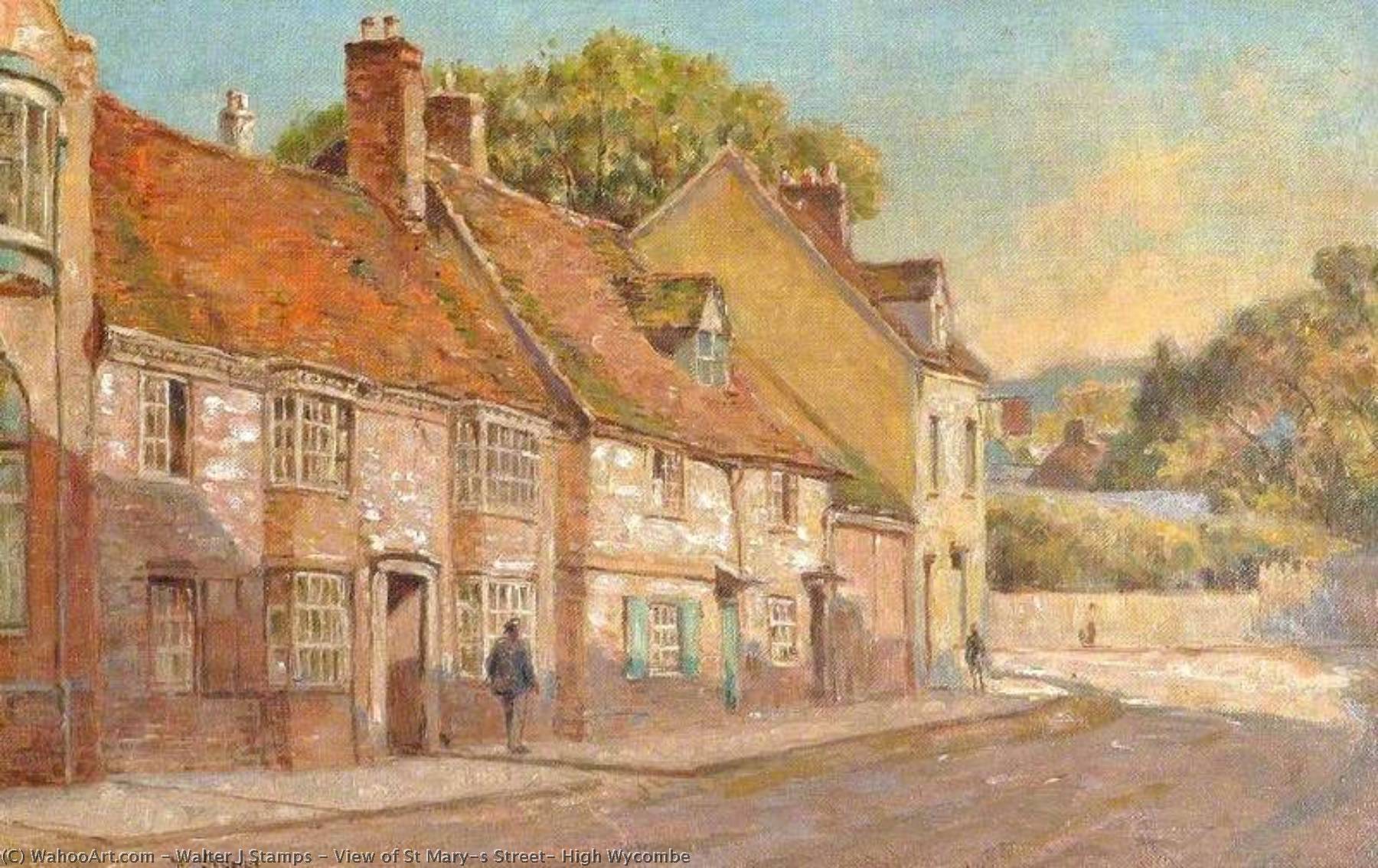 View Of St Mary's Street, High Wycombe — Walter J. Stamps