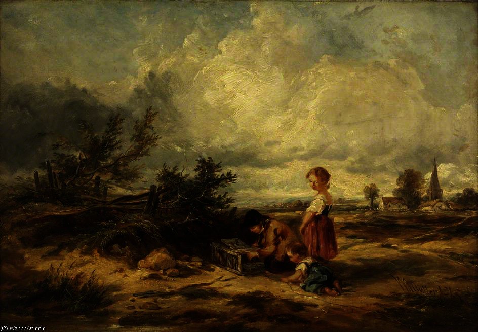 The Bird Trap — William James Müller