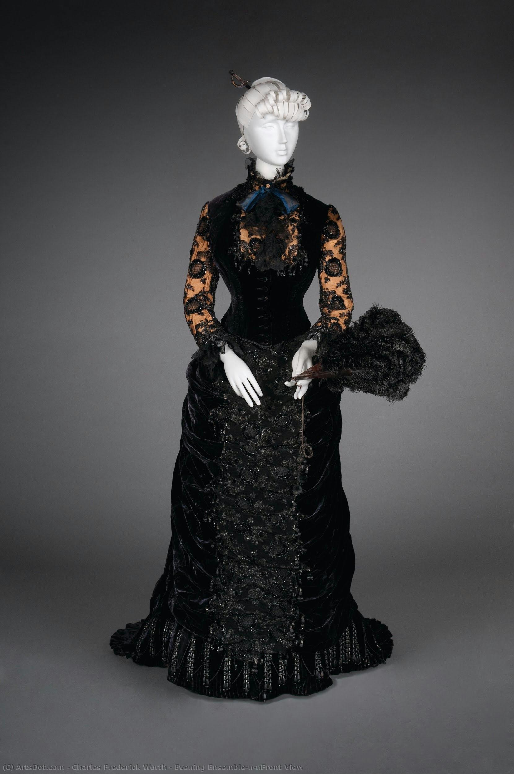 Evening Ensemble\n\nfront View — Чарльз Фредерик Уорт