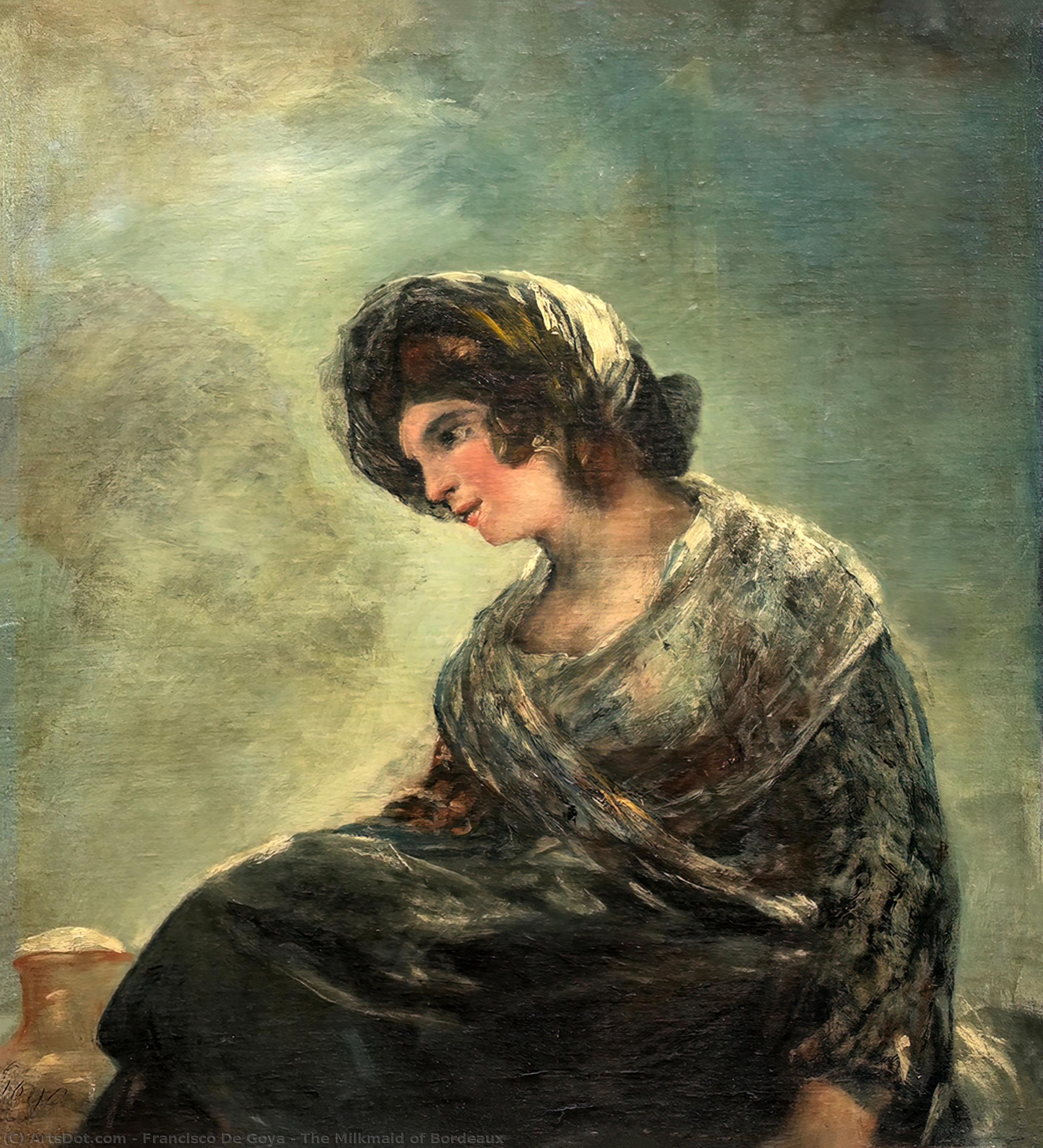 The Milkmaid Of Bordeaux — Francisco José De Goya Y Lucientes