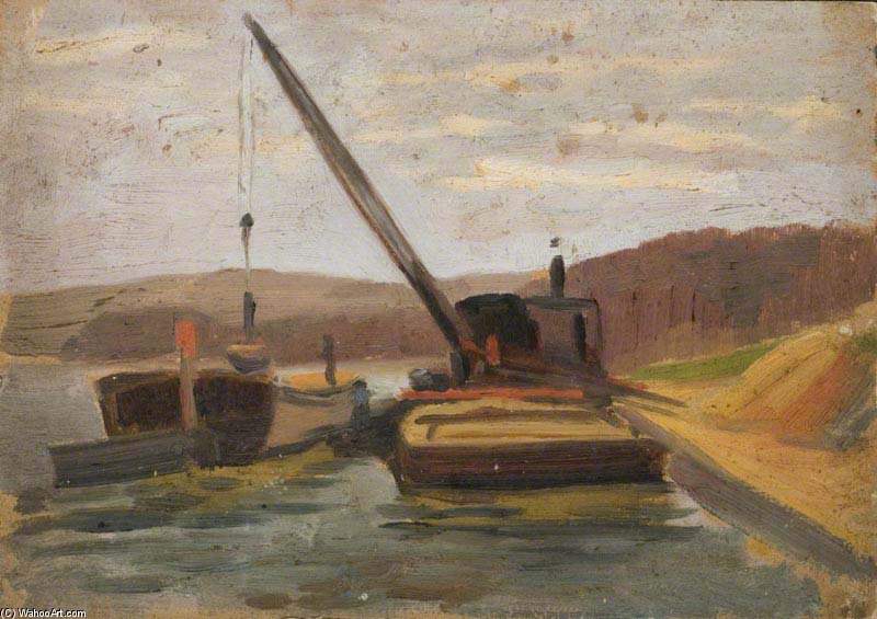 Barges On A River — Алфред Џејмс Менингс