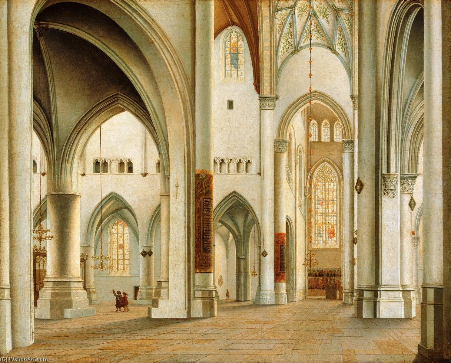 The Interior Of St. Bavo, Haarlem — Pieter Jansz. Saenredam