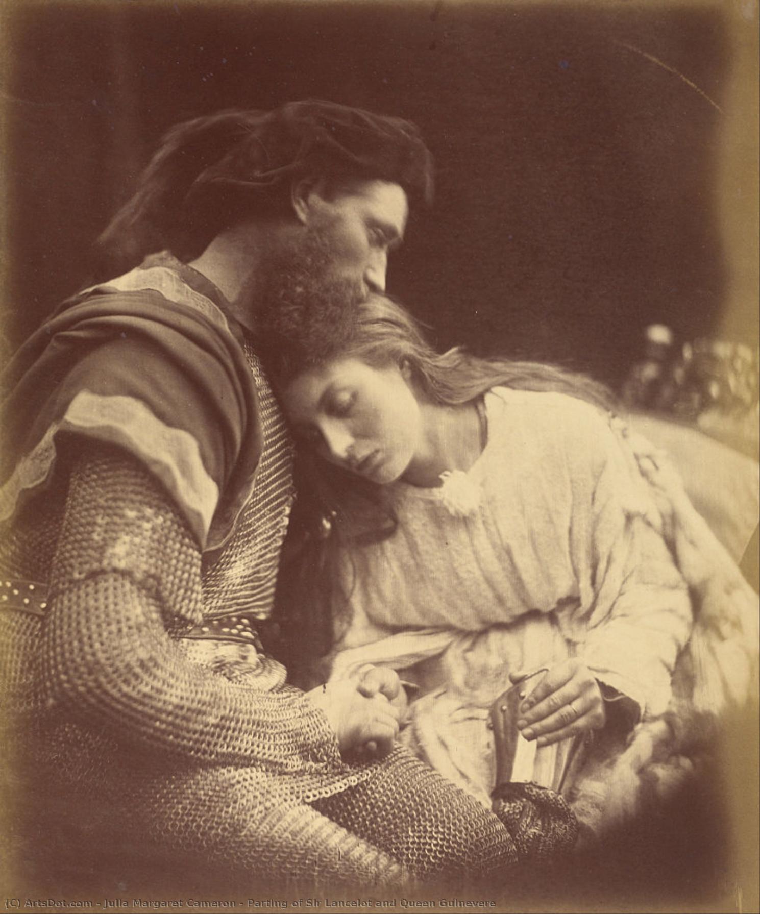 Parting Of Sir Lancelot And Queen Guinevere — Julia Margaret Cameron