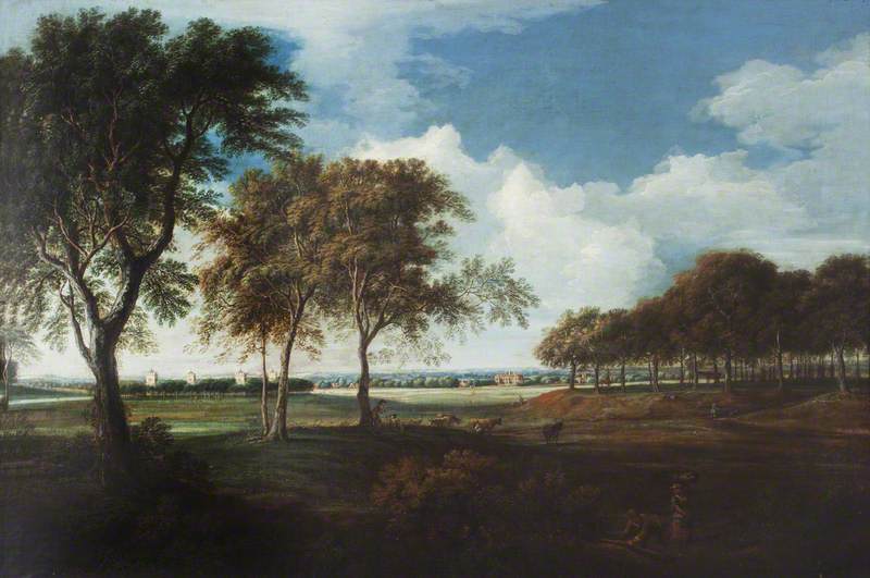Sudbury Park From The North, Morning — Nicholas Thomas Dall