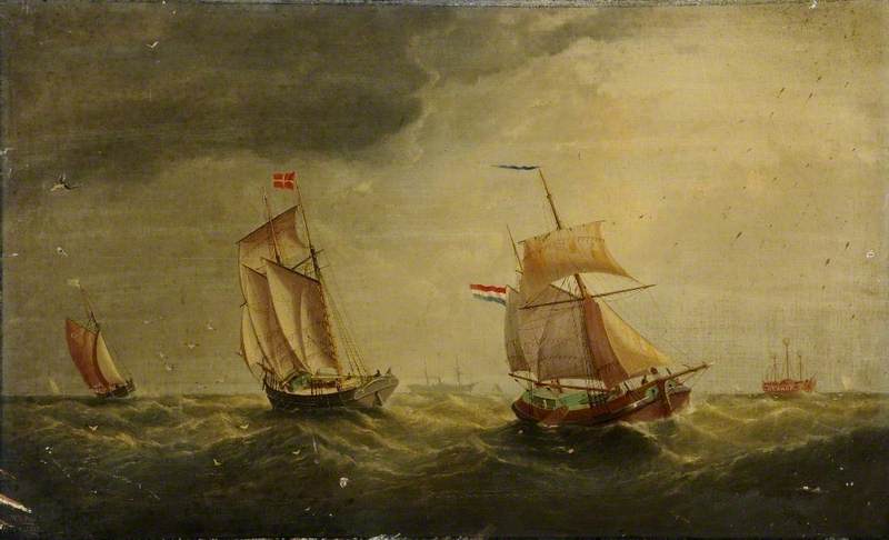 Grimsby Fishing Smack — William Daniel Penny