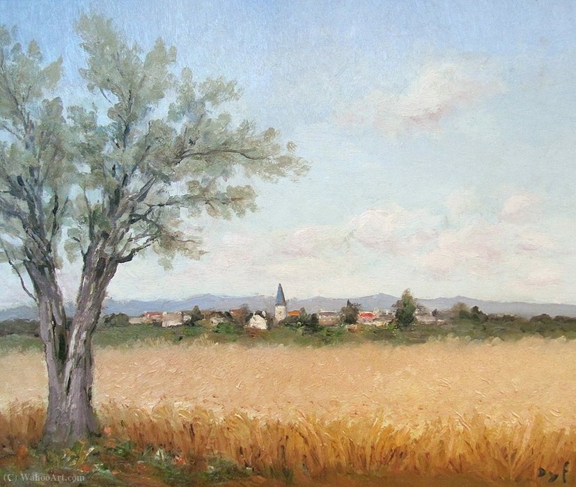 Fields Of Wheat At Saules — Marcel Dyf