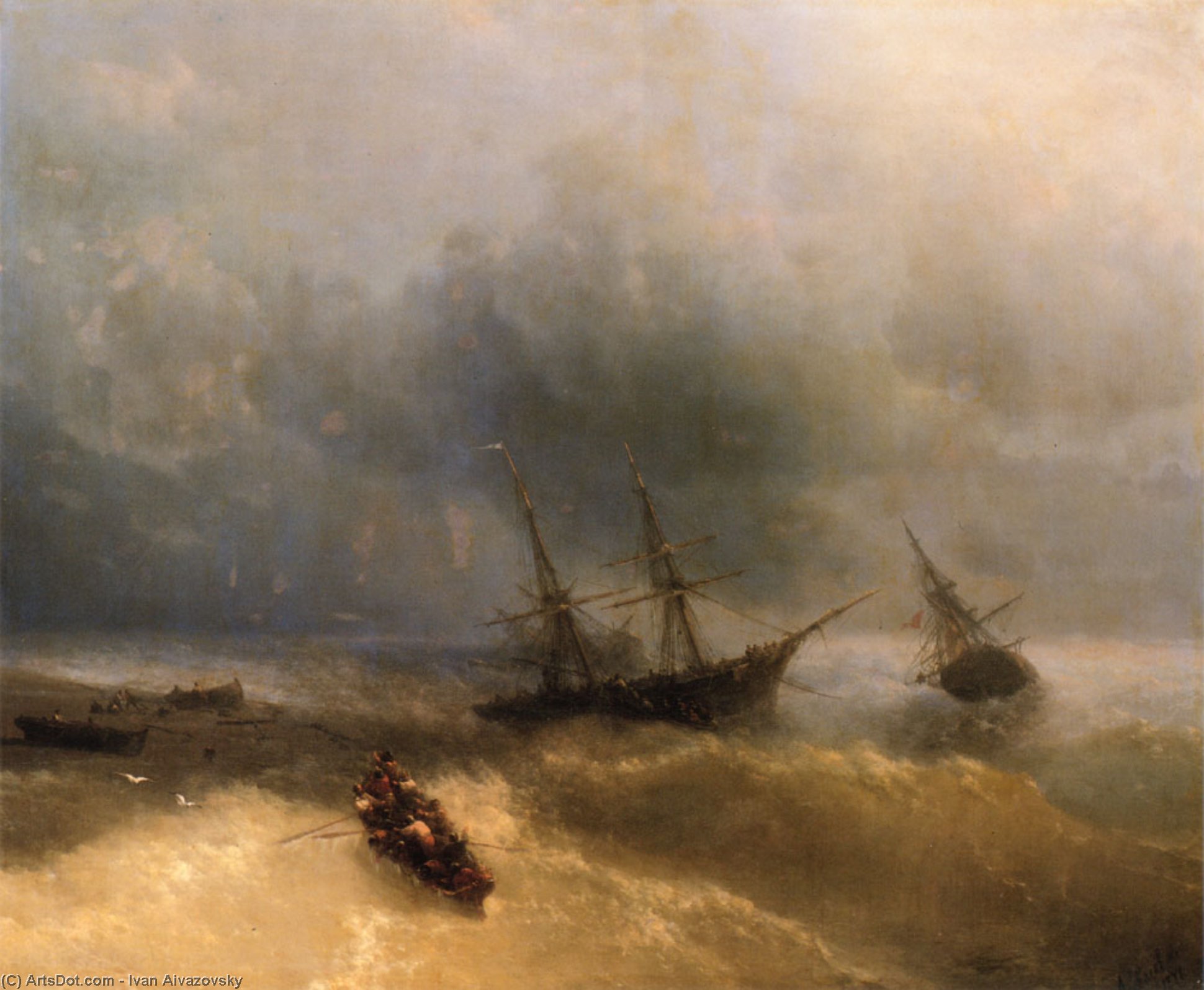The Shipwreck — Иван Константинович Айвазовский