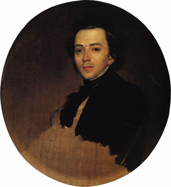 Portrait Aktera Vv Samoylova — Karl Pavlovich Bryullov