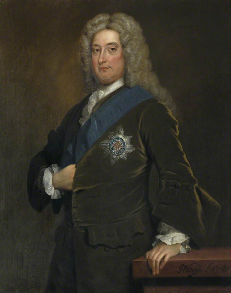 Charles Townshend (1674–1738), 2nd Viscount Townshend (after Godfrey Kneller) — Isaac Whood