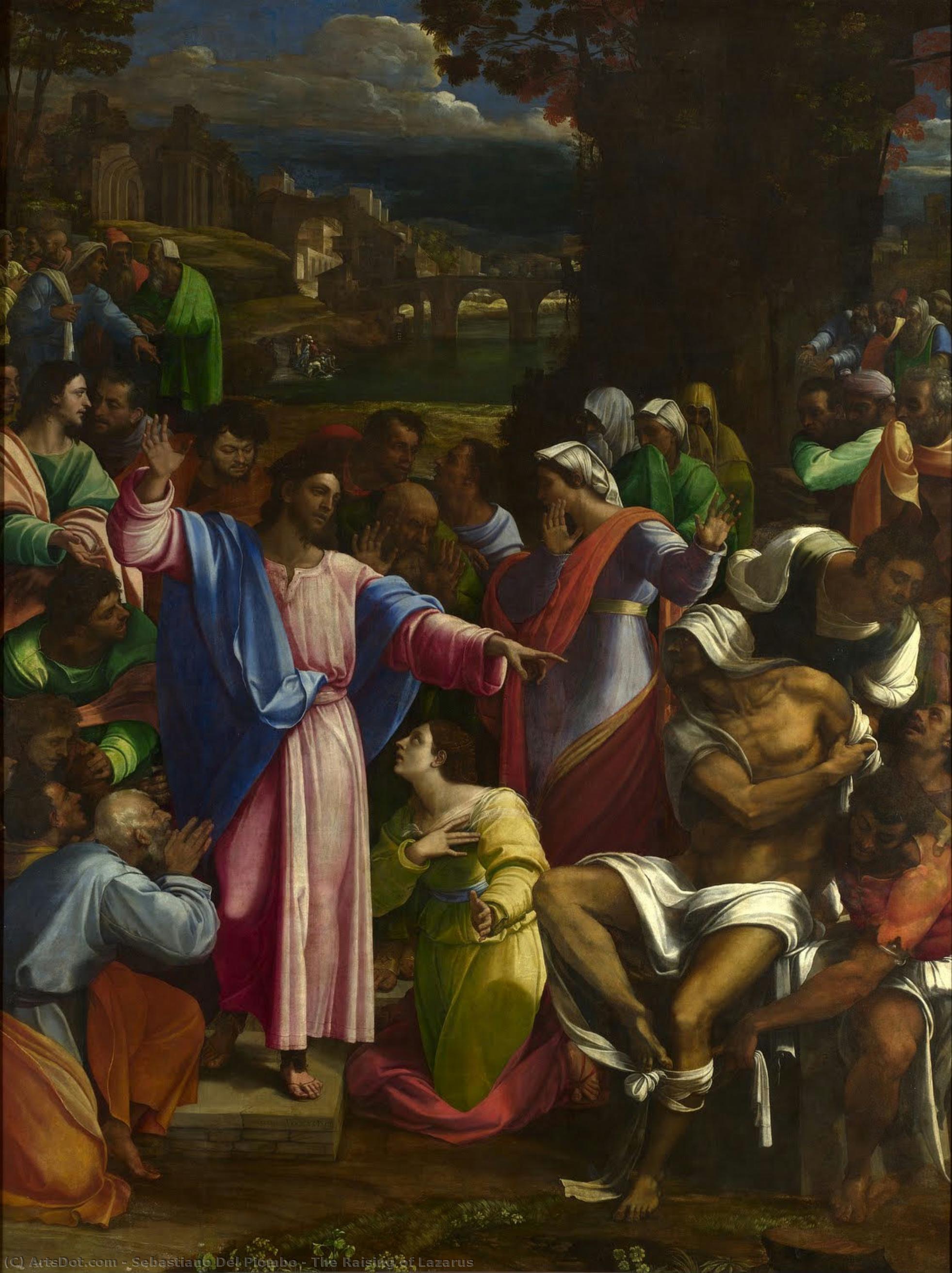 The Raising Of Lazarus — Sebastiano Del Piombo