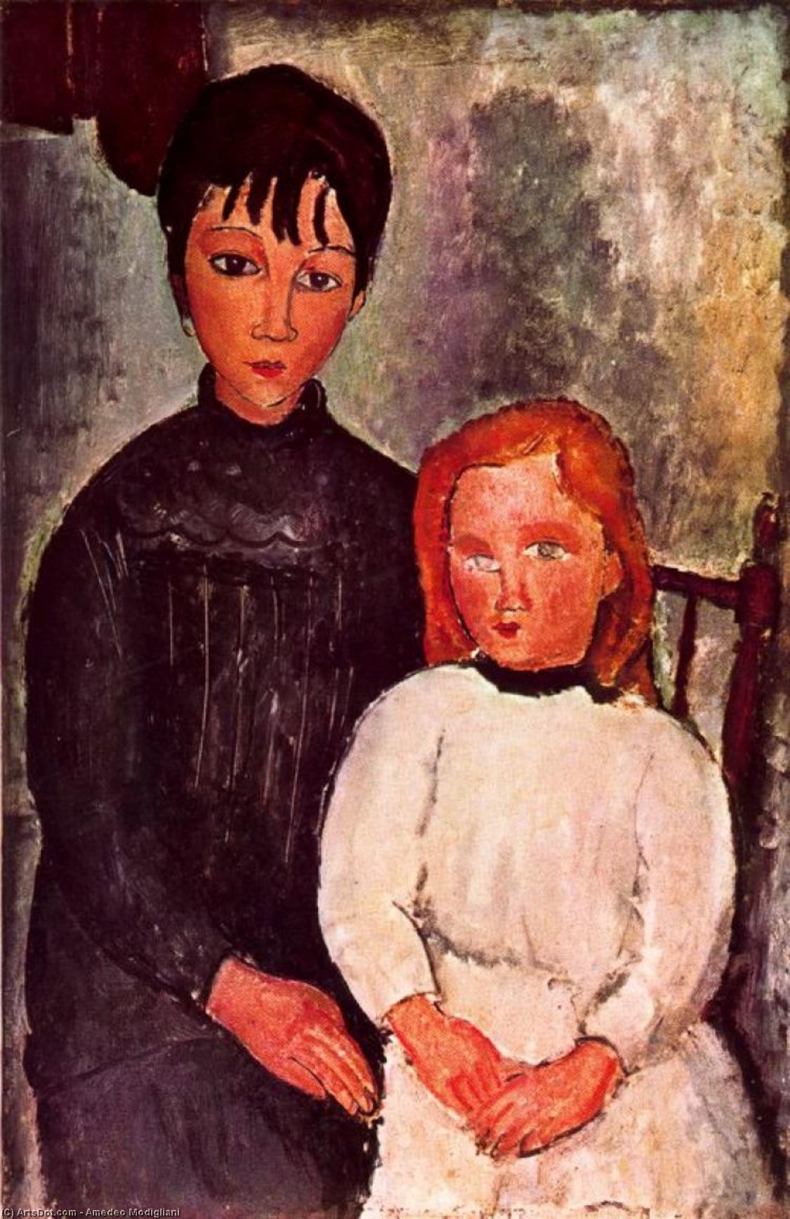 Two Girls — Модильяни