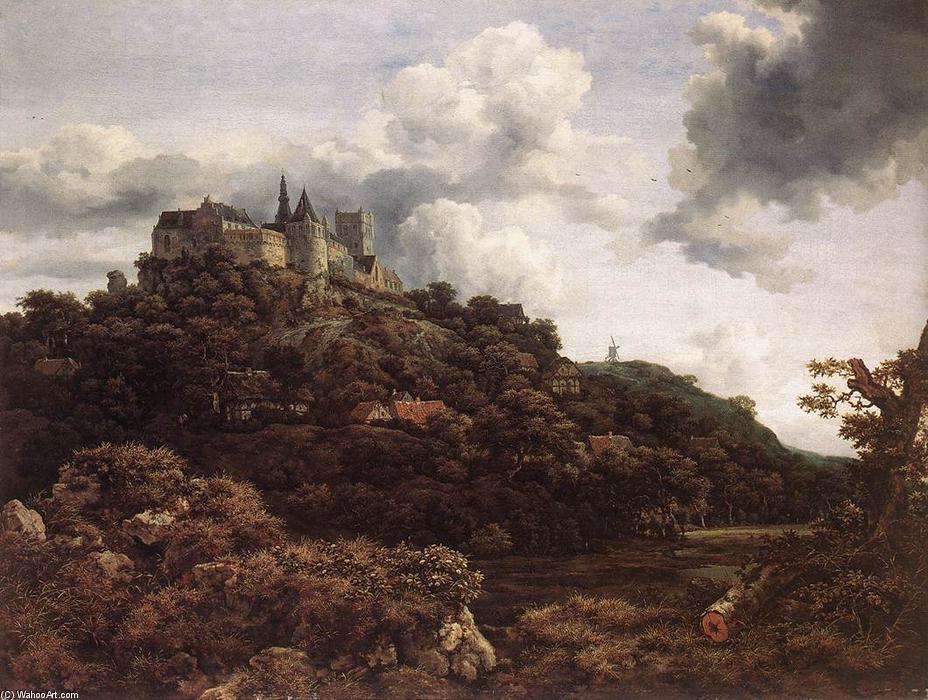 Bentheim Castle — Якоб Исааксзон Ван Рейсдал
