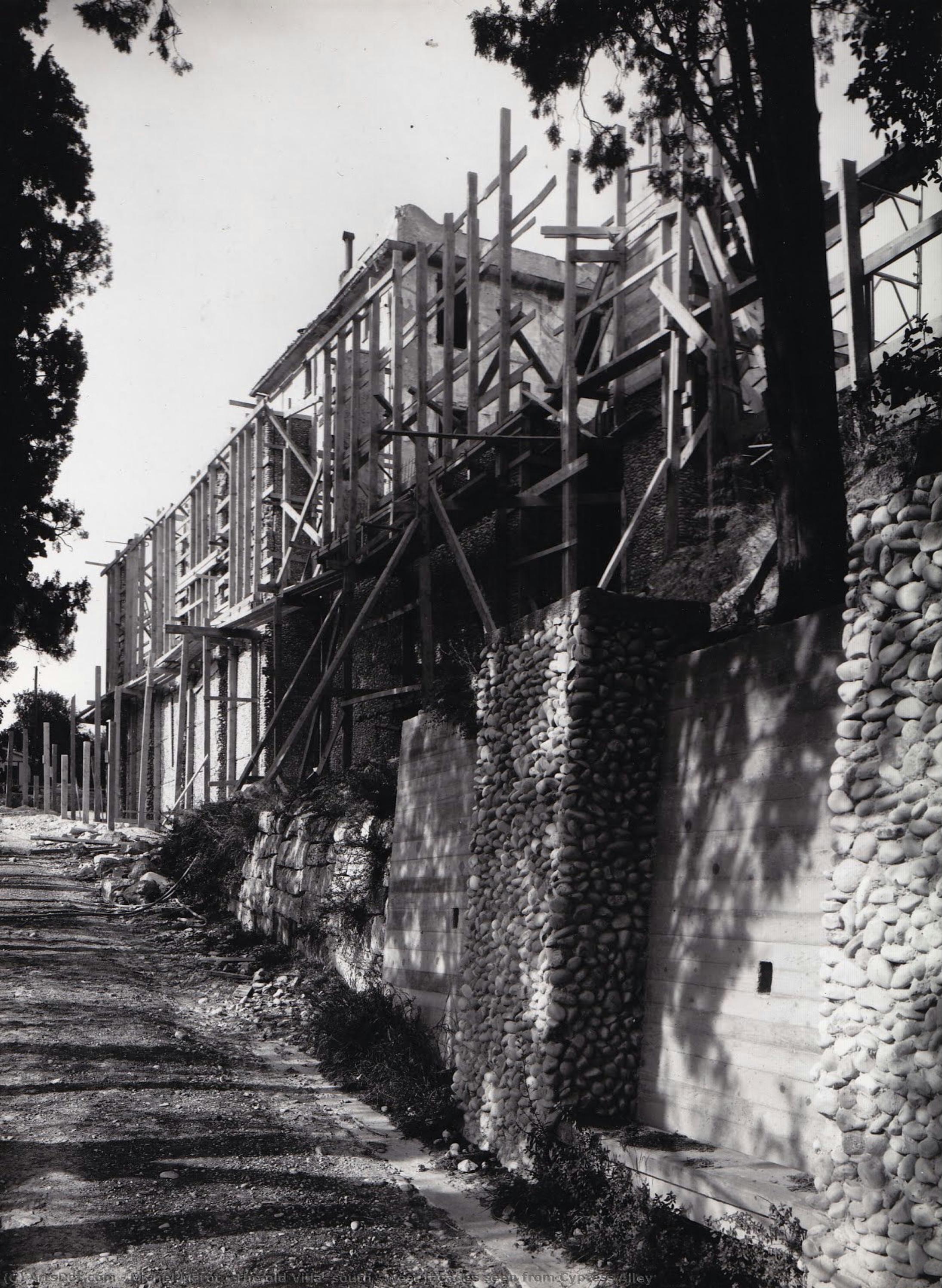 The Old Villa, South – West Façades Seen From Cypress Alley — Michel Marot