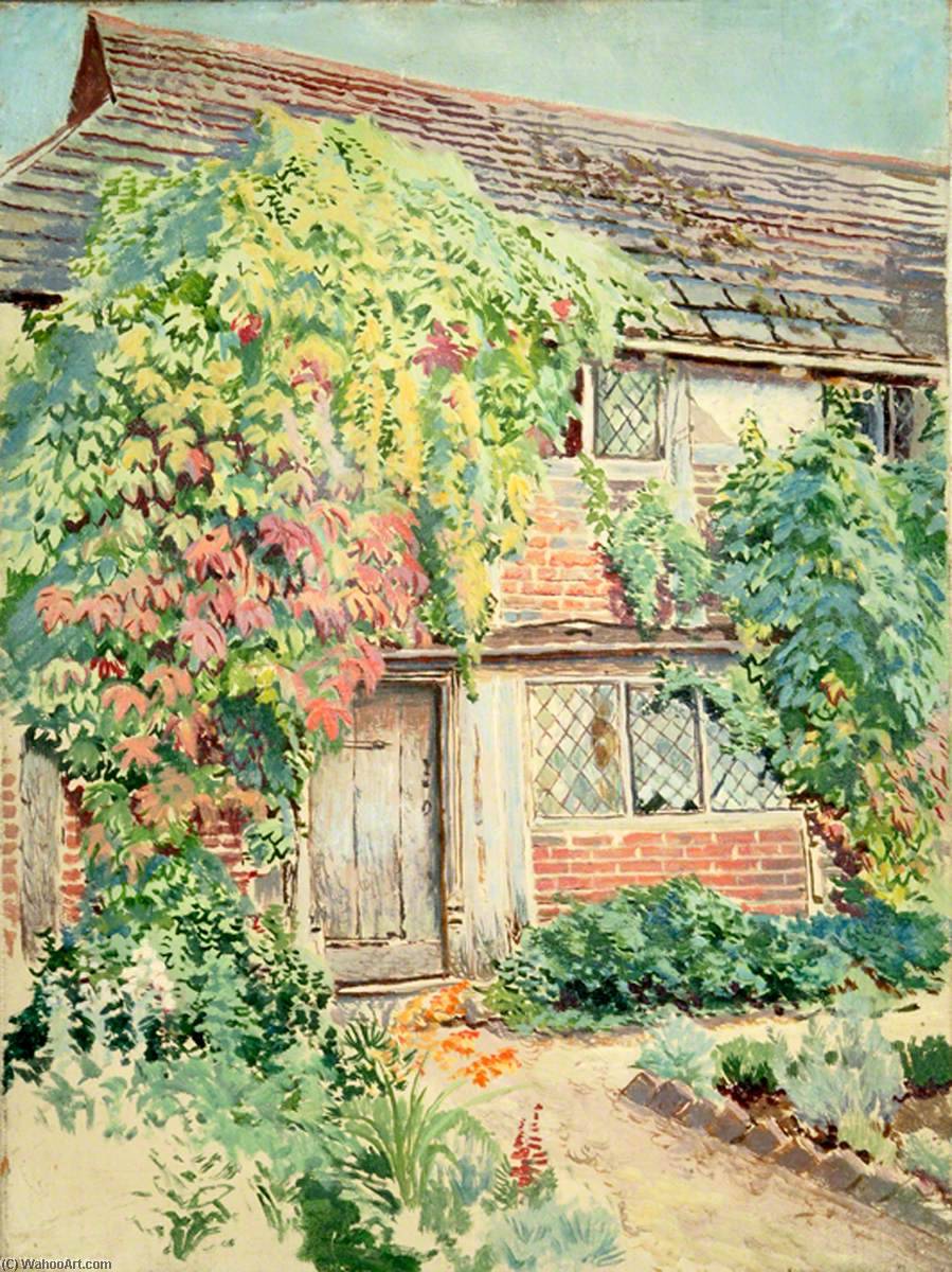 Exterior Of Cottage At Forest Green, Surrey — Ernest C Christie