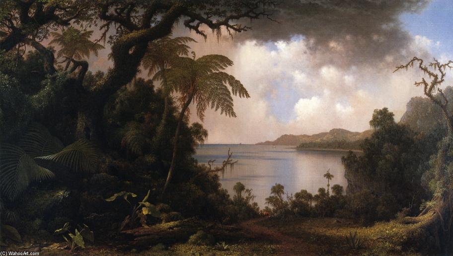 View From Fern-tree Walk, Jamaica — Martin Johnson Heade