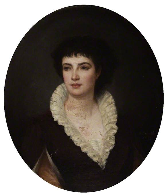 Laura, Lady Malet, Née Campbell Hamilton — Attilio Baccani