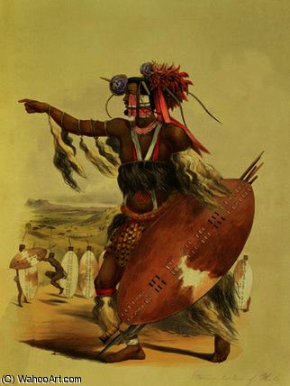 Zulu Warrior — Джордж Фрэнк Ангас