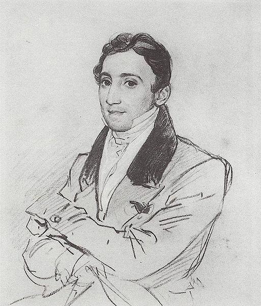 Portrait Of Franklin D. Gveratstsi — Karl Pavlovich Bryullov