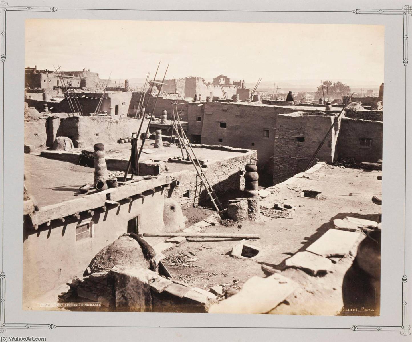 View In Zuni, Looking Northeast — John K Hillers